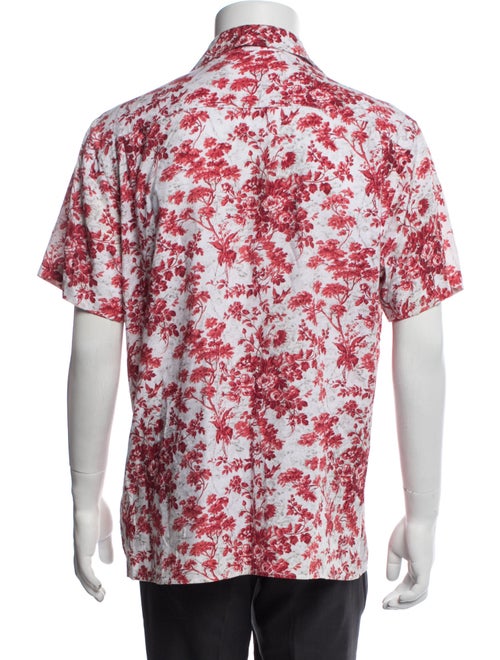 Orlebar Brown Floral Print Short Sleeve Shirt