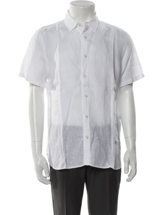 Orlebar Brown Linen Short Sleeve Shirt