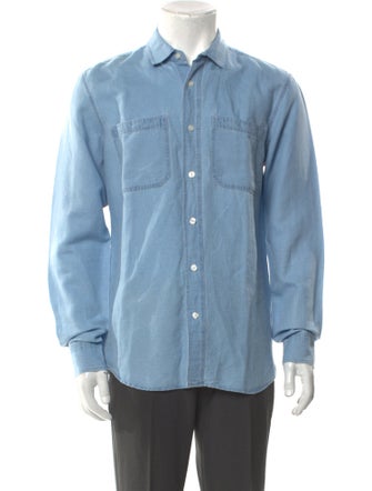 Orlebar Brown Long Sleeve Denim Shirt