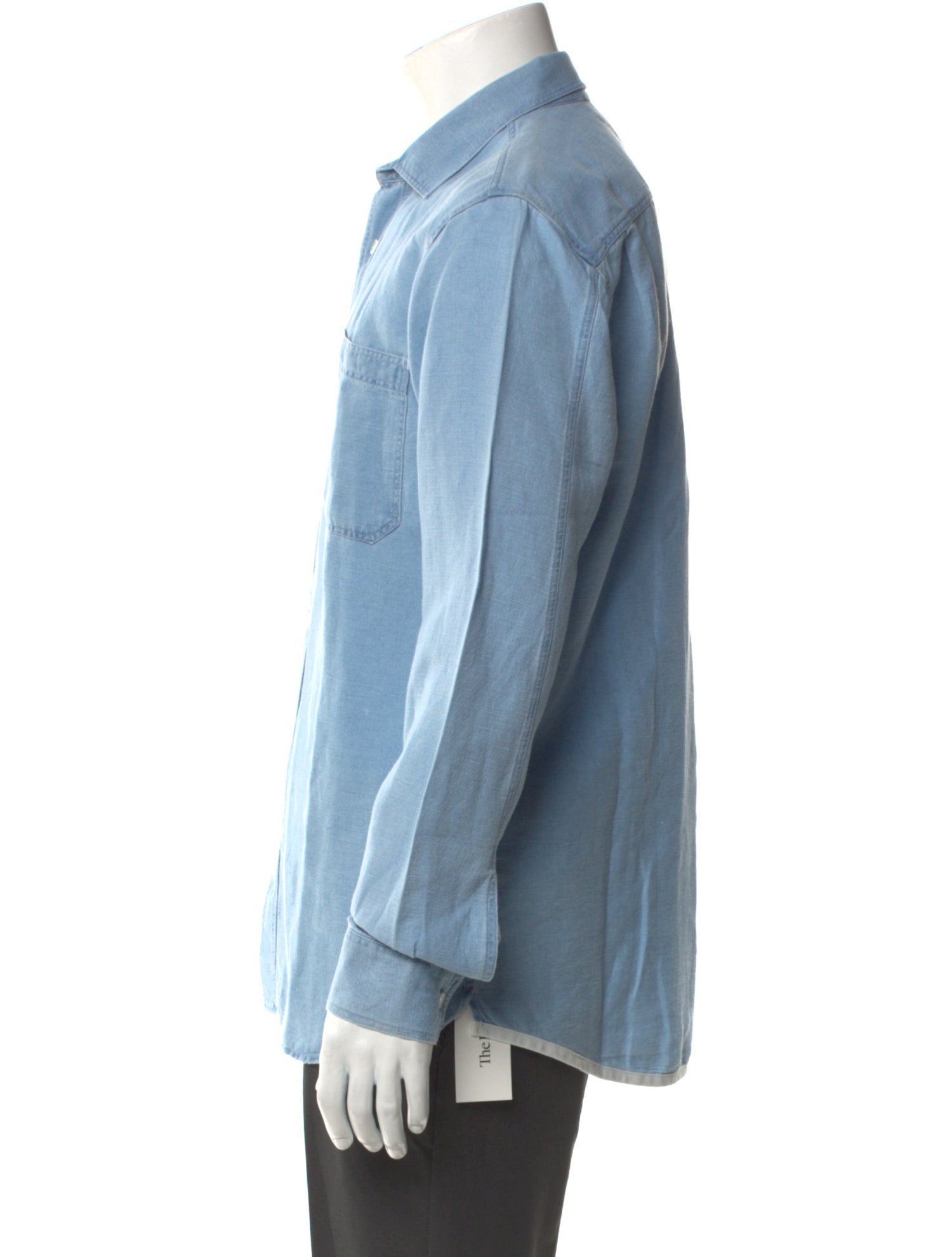 Orlebar Brown Long Sleeve Denim Shirt