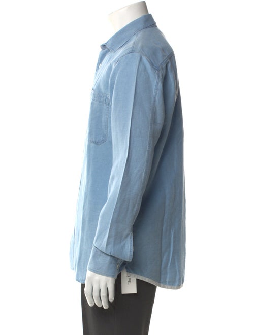 Orlebar Brown Long Sleeve Denim Shirt