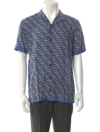 Orlebar Brown Striped Short Sleeve Shirt