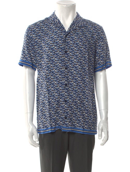 Orlebar Brown Striped Short Sleeve Shirt