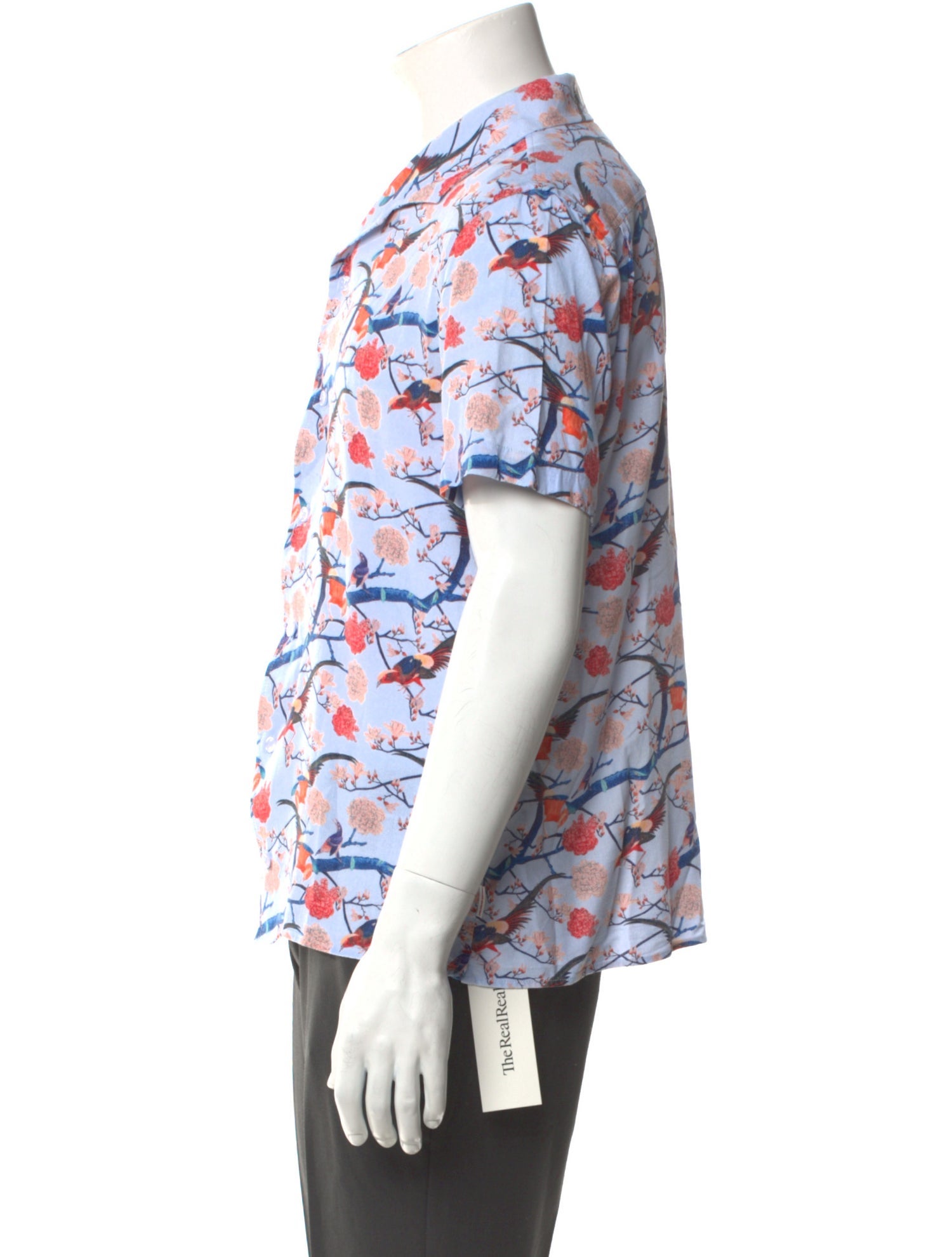 Orlebar Brown Floral Print Short Sleeve Shirt