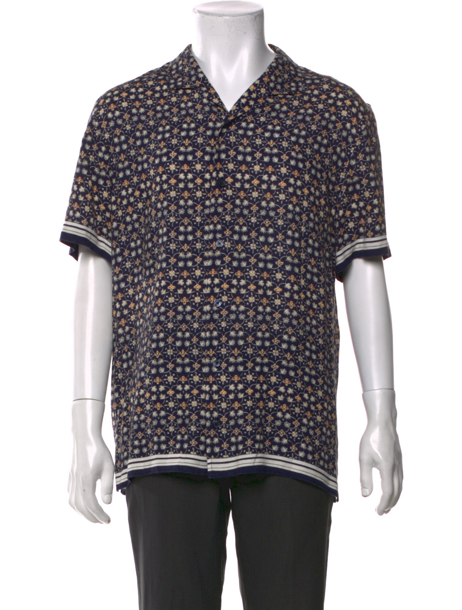 Orlebar Brown Graphic Print Short Sleeve Shirt