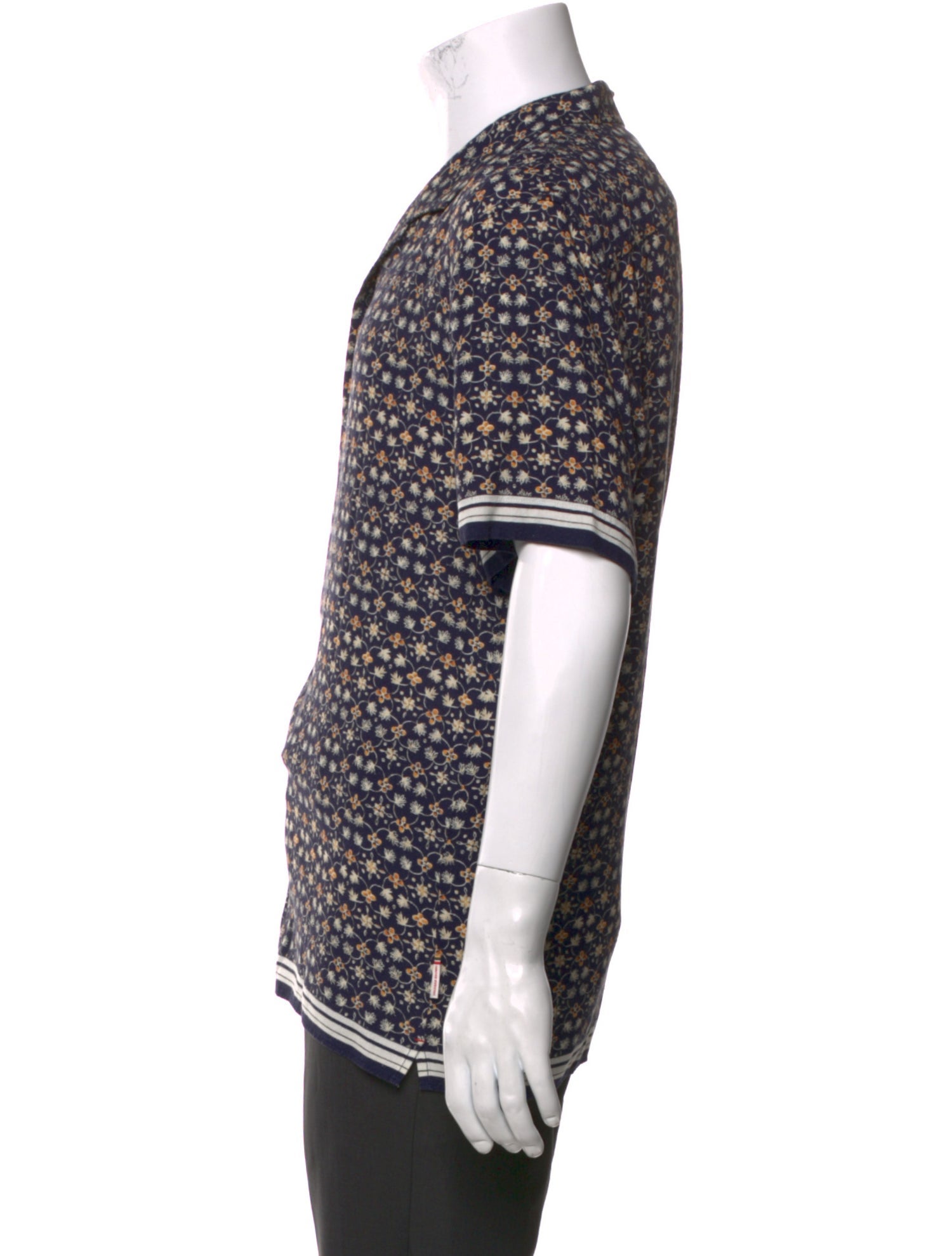 Orlebar Brown Graphic Print Short Sleeve Shirt