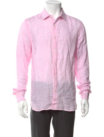 Orlebar Brown Linen Long Sleeve Shirt