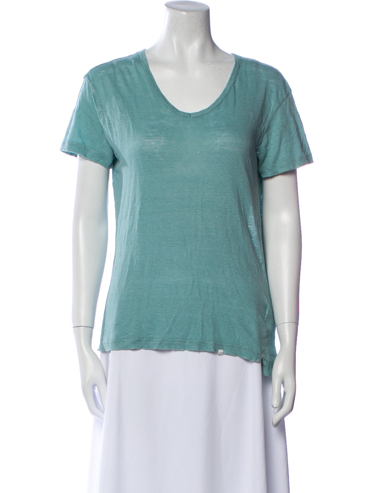 Orlebar Brown Linen Scoop Neck T-Shirt