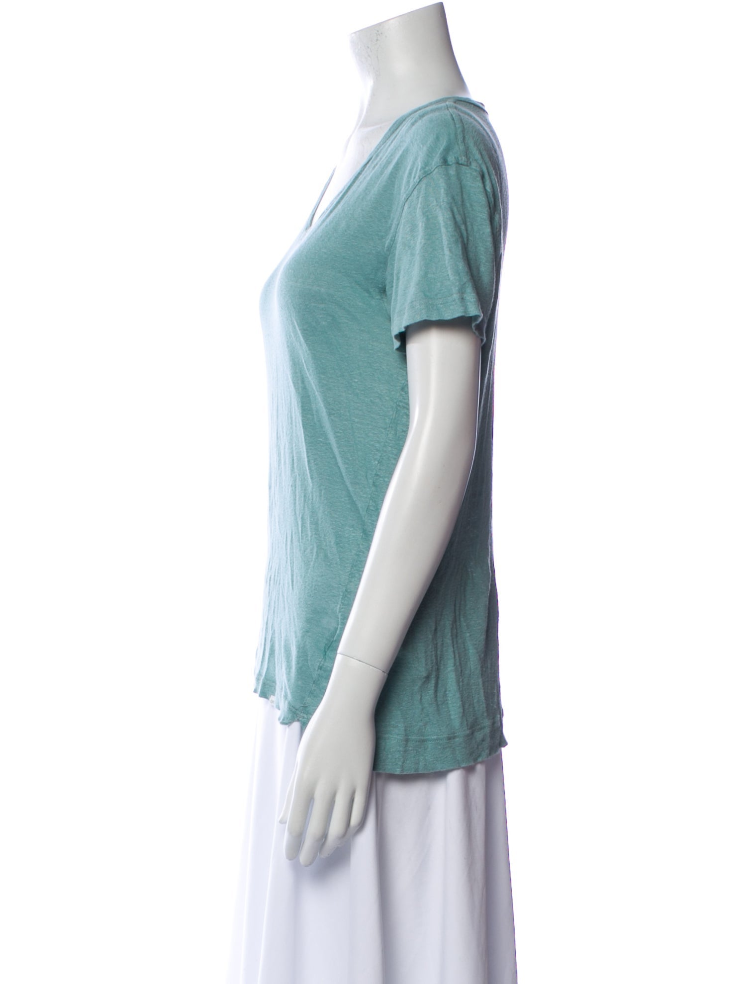 Orlebar Brown Linen Scoop Neck T-Shirt