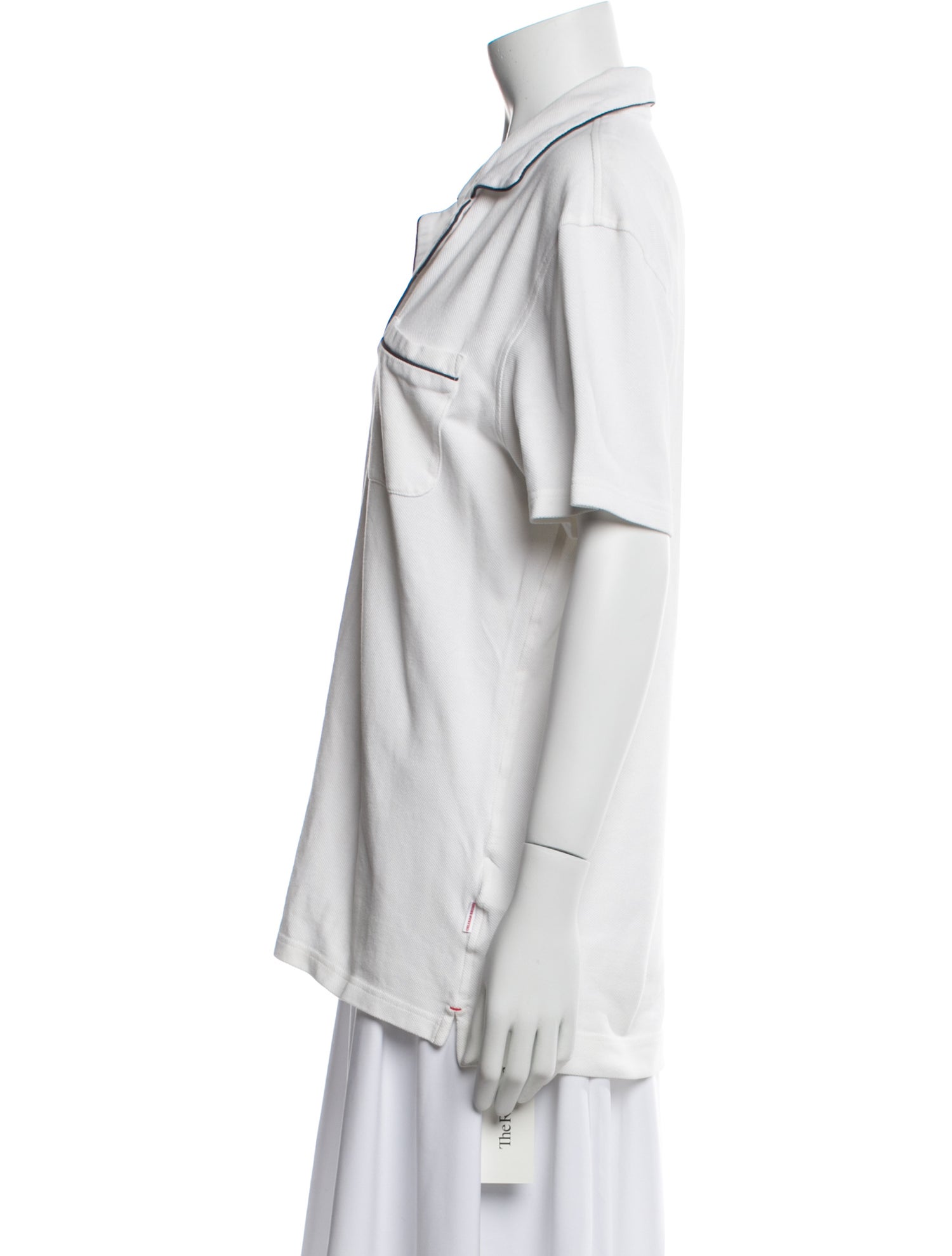 Orlebar Brown V-Neck Short Sleeve Polo