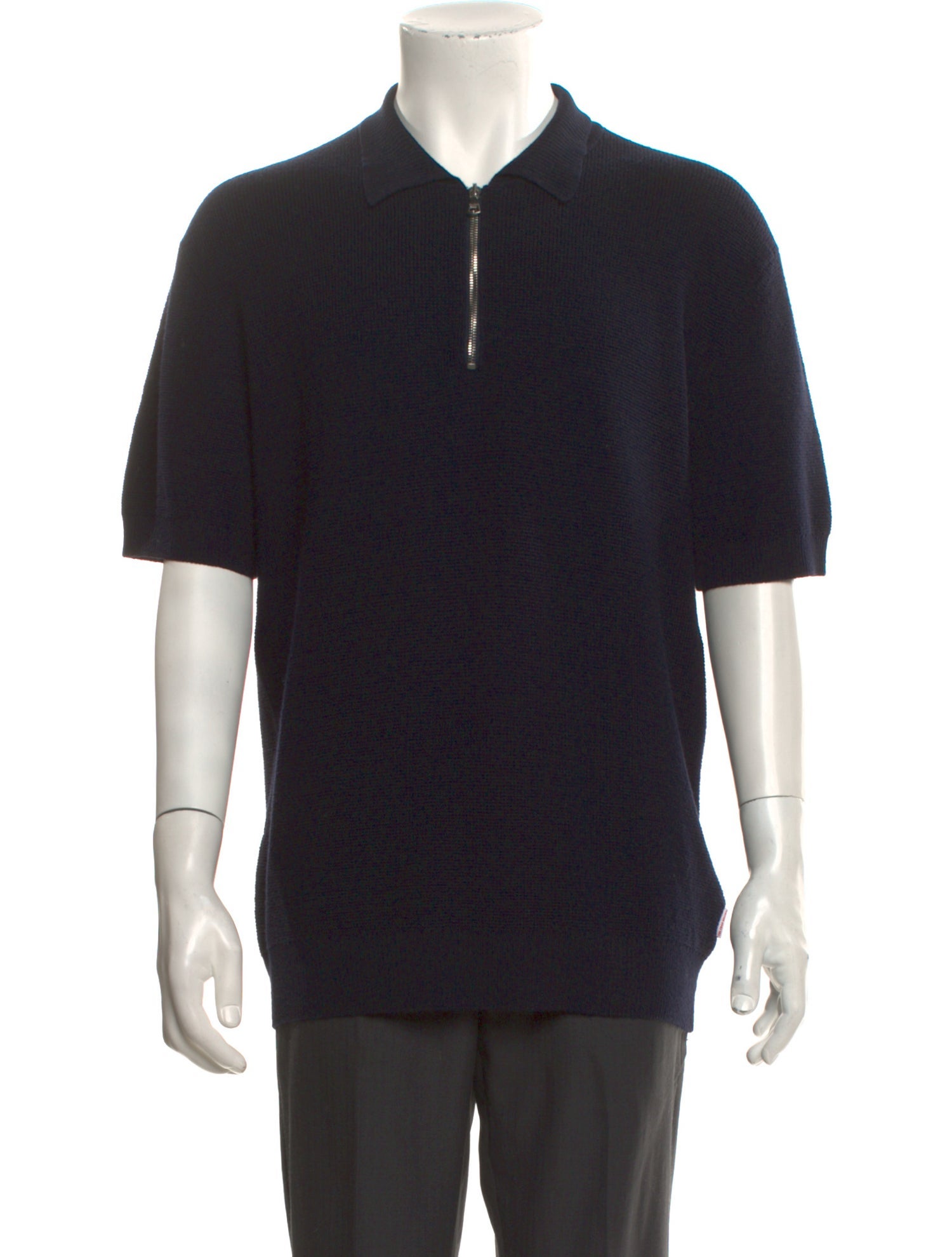 Orlebar Brown Collar Short Sleeve Polo Sweater