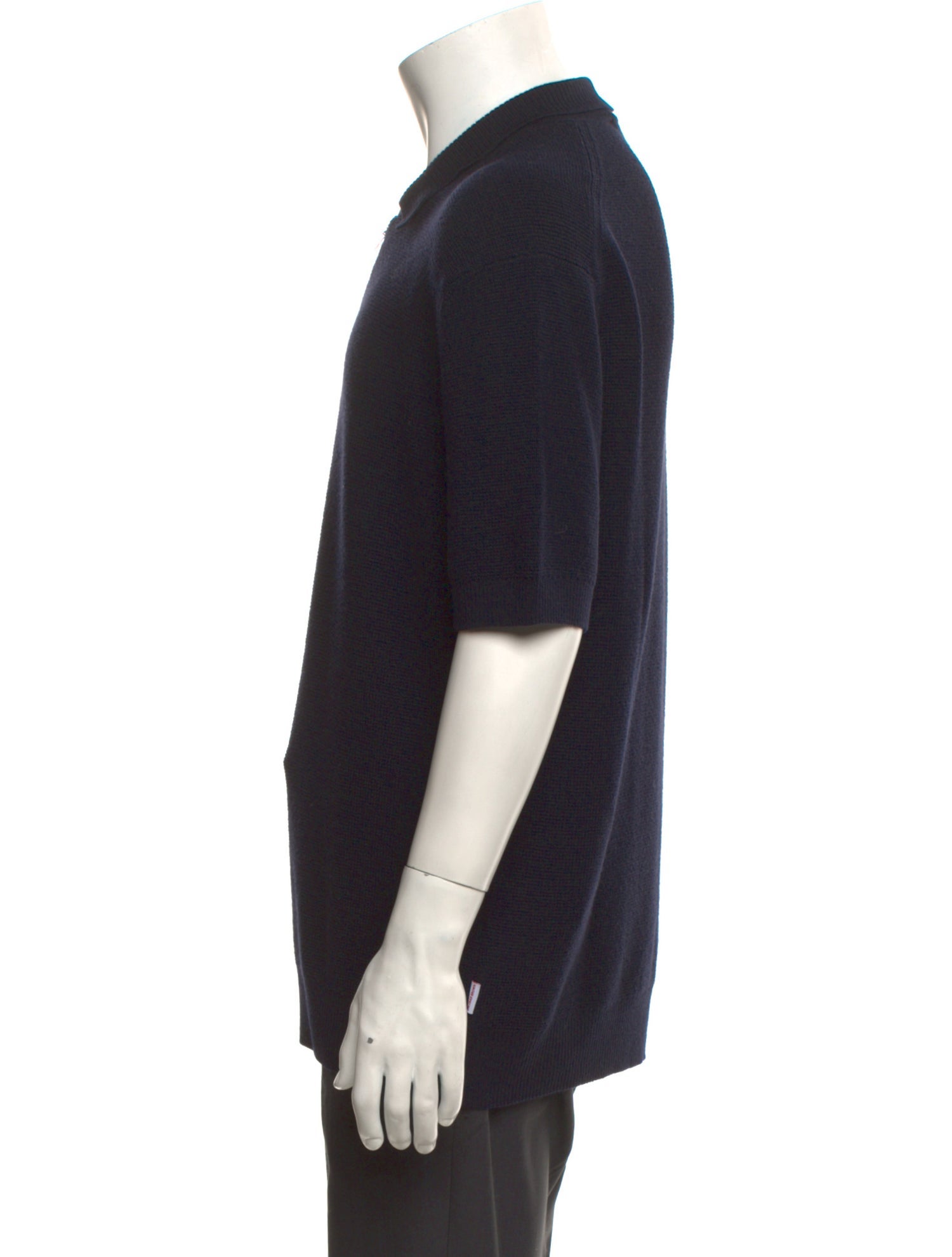 Orlebar Brown Collar Short Sleeve Polo Sweater