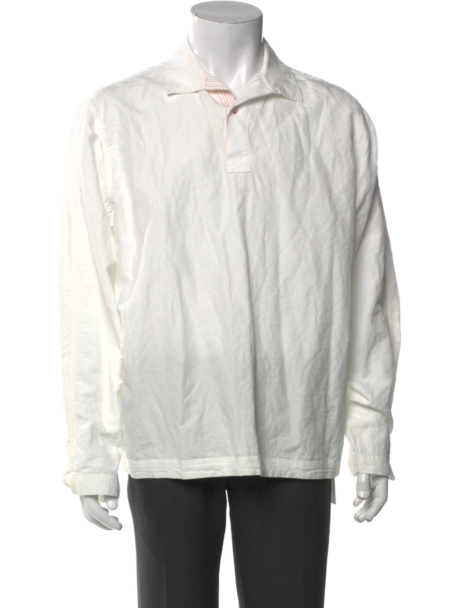 Orlebar Brown Striped Long Sleeve Dress Shirt