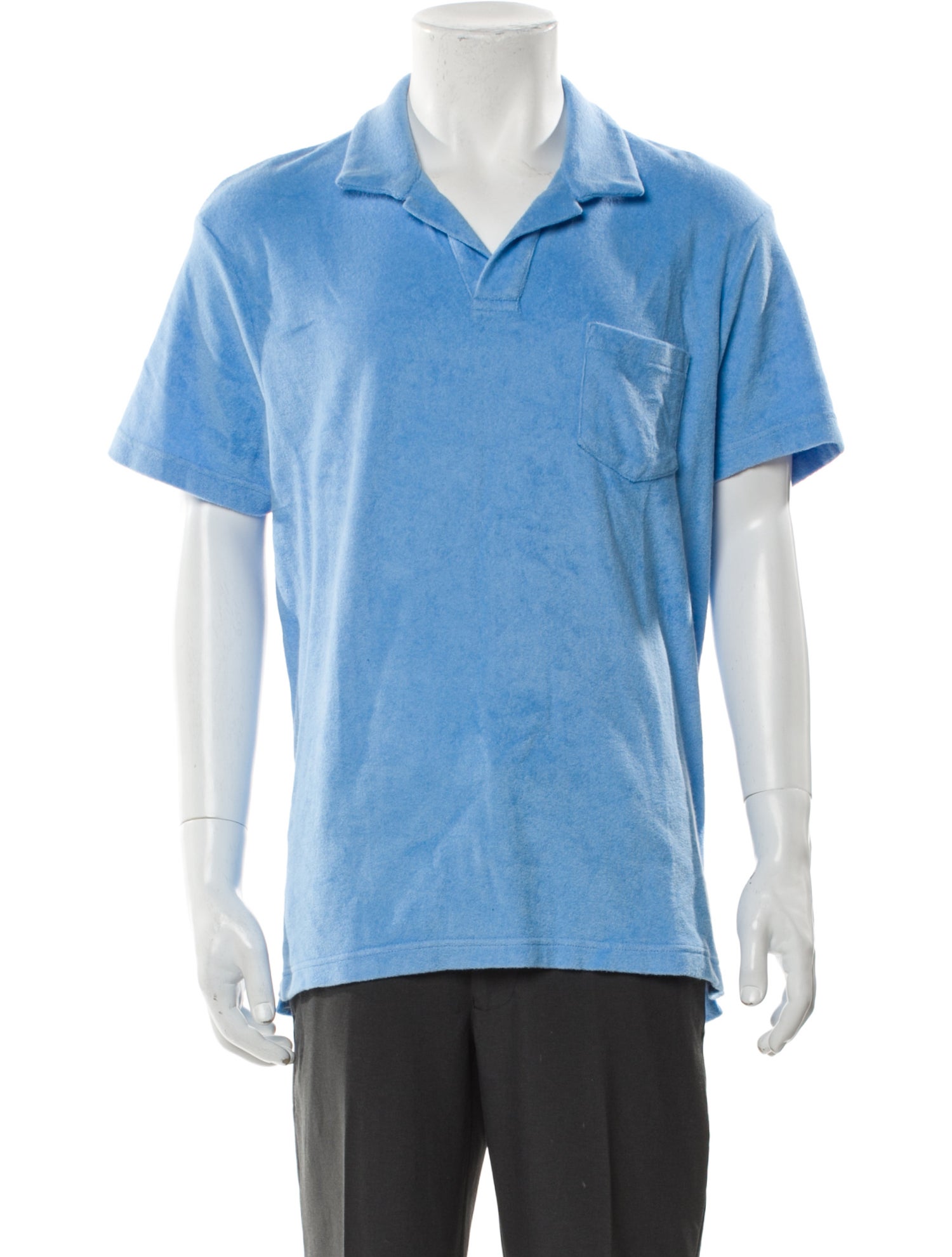 Orlebar Brown V-Neck Short Sleeve Polo Shirt w/ Tags