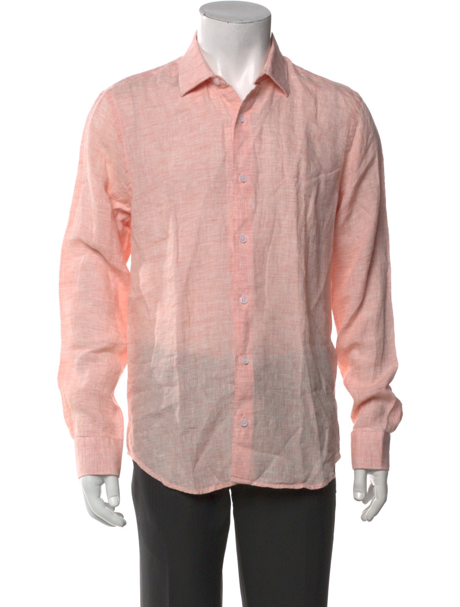 Orlebar Brown Linen Long Sleeve Shirt