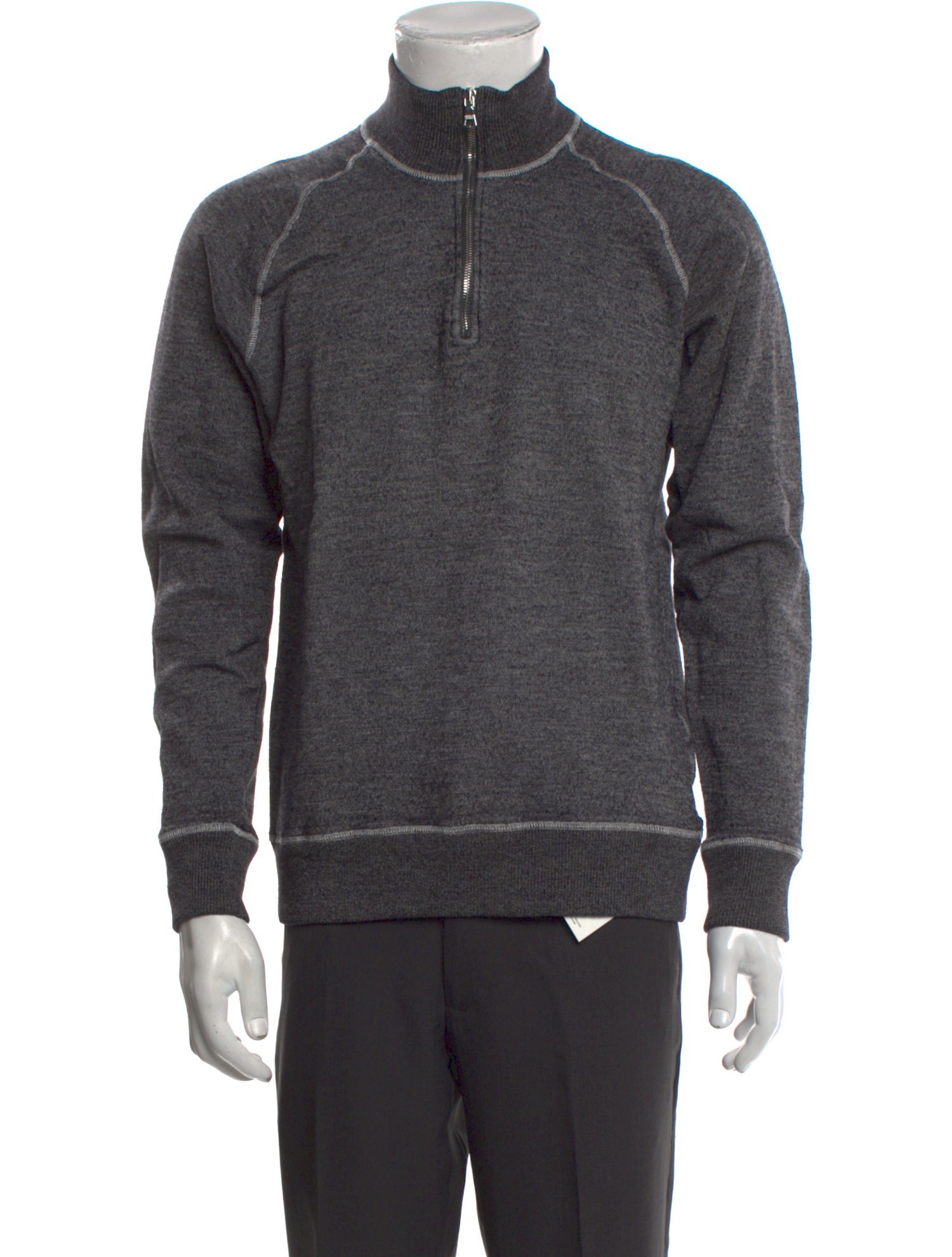 Orlebar Brown Turtleneck Long Sleeve Polo Sweater