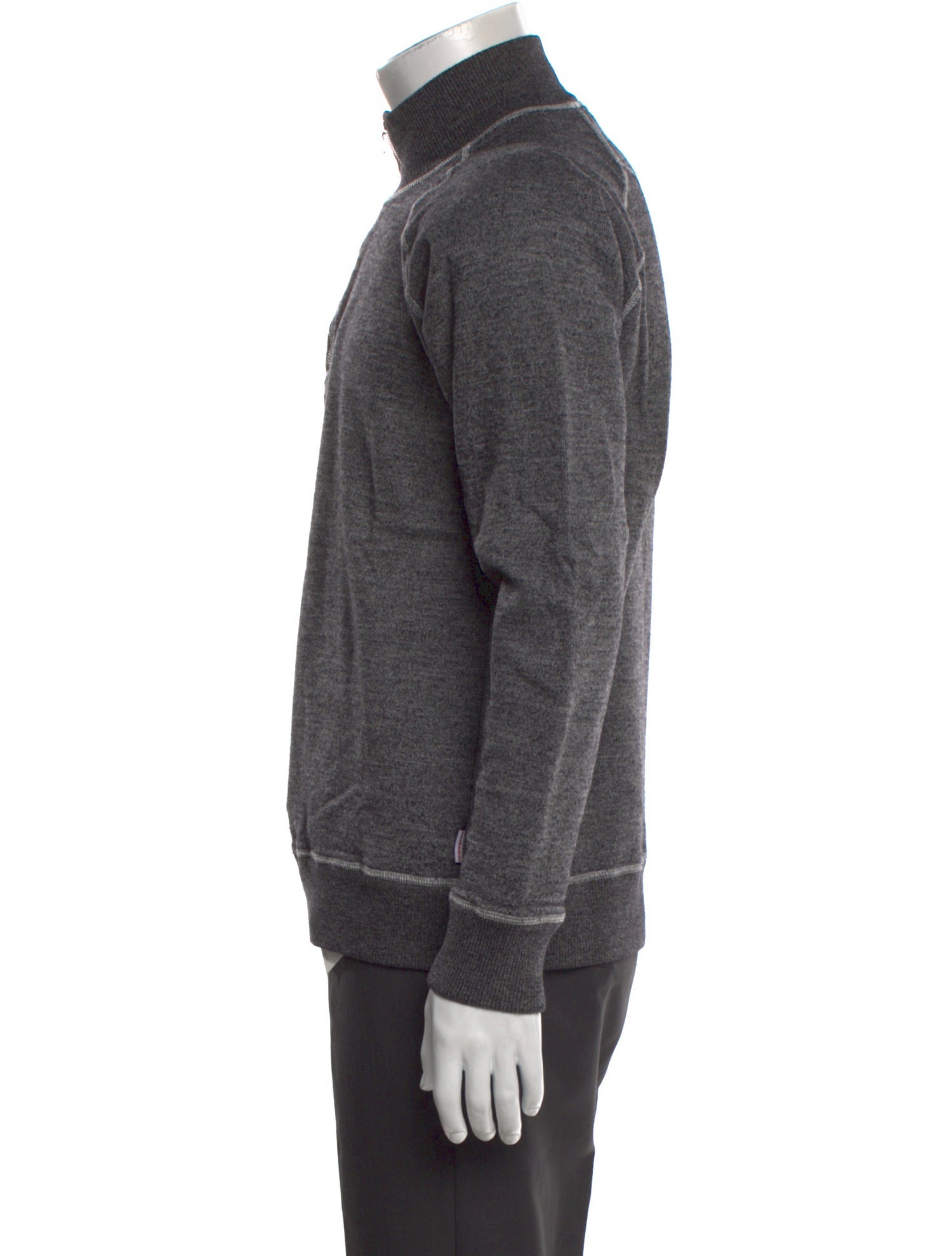 Orlebar Brown Turtleneck Long Sleeve Polo Sweater