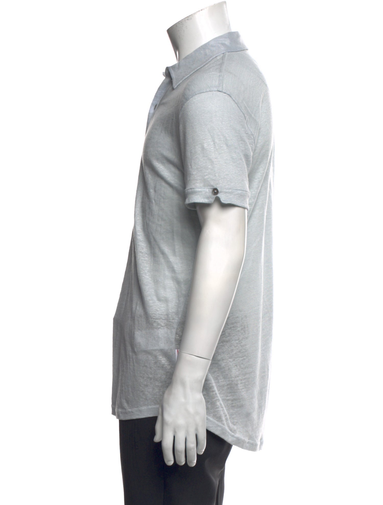 Orlebar Brown Linen Crew Neck Polo Shirt w/ Tags