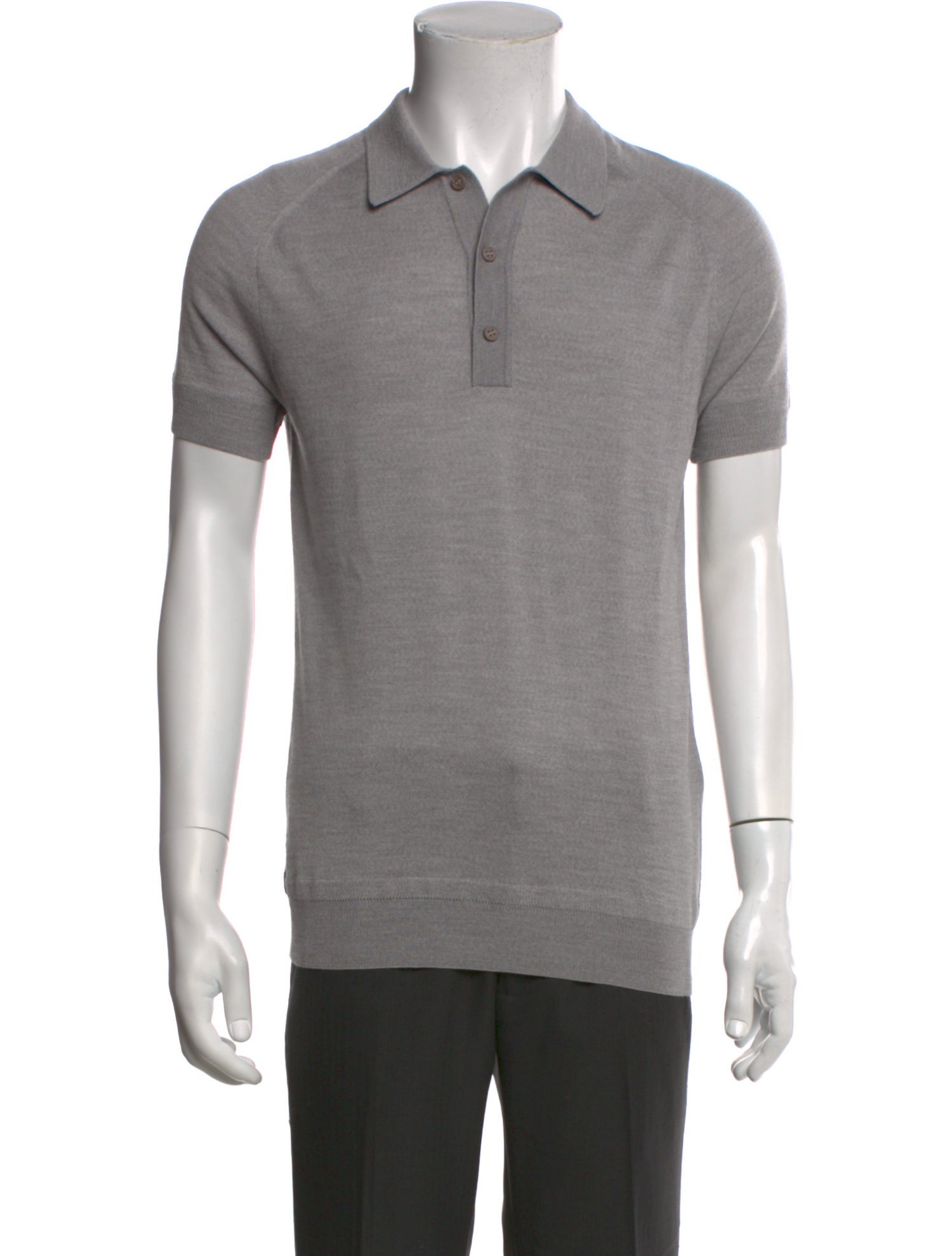 Orlebar Brown Merino Wool Collar Polo Shirt