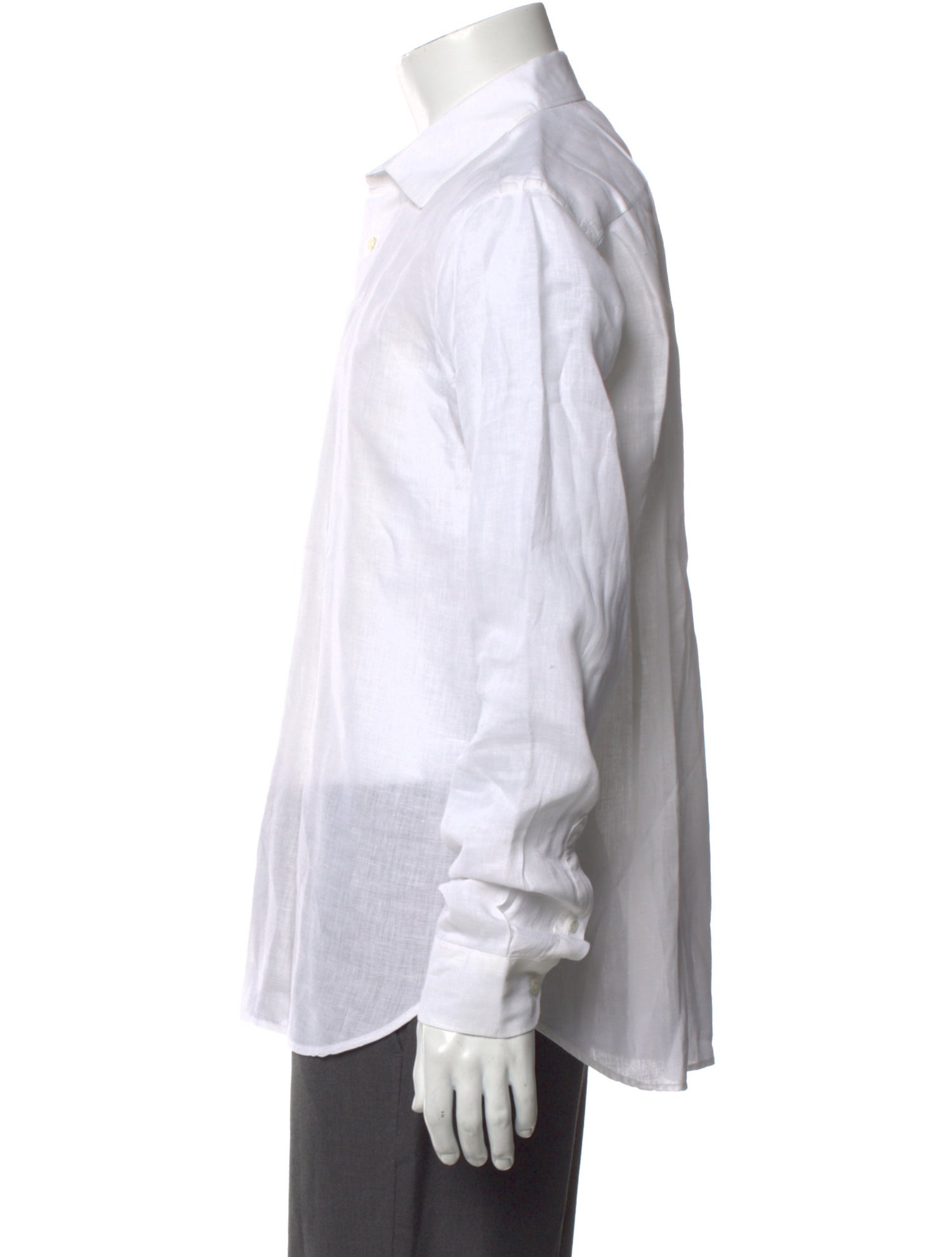 Orlebar Brown Linen Long Sleeve Shirt