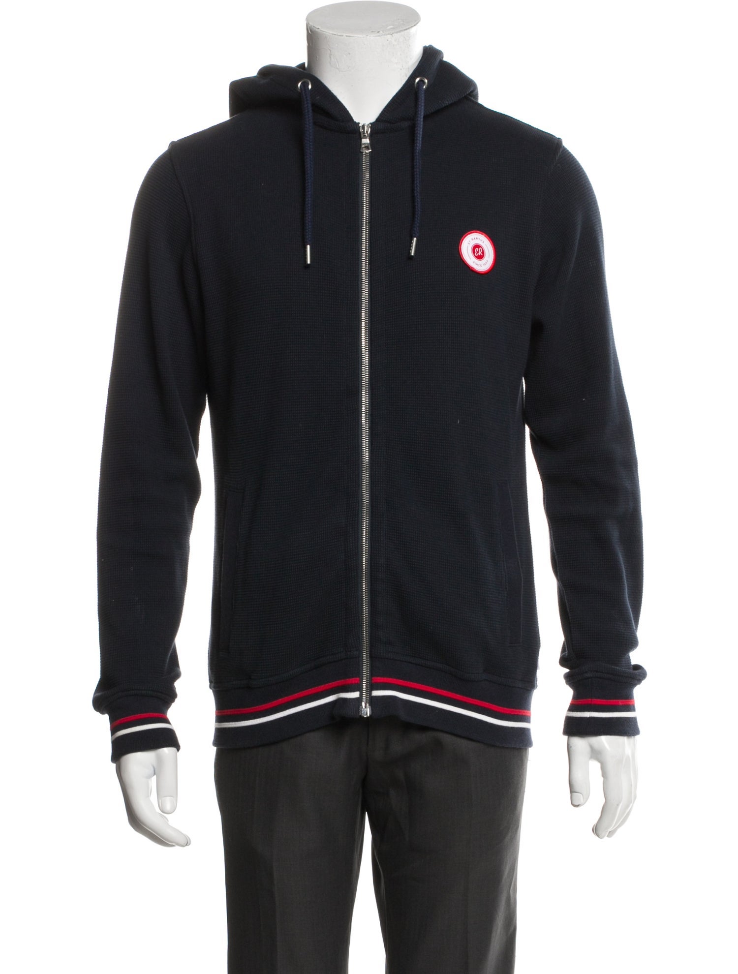 Orlebar Brown Striped Bomber Jacket