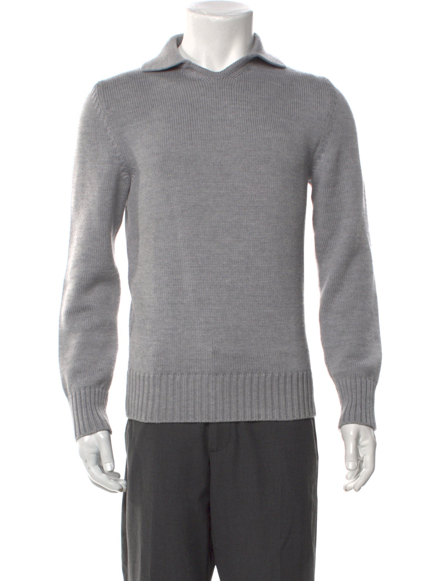 Orlebar Brown Collar Long Sleeve Polo Sweater