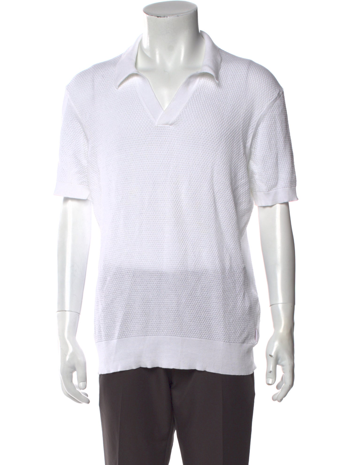 Orlebar Brown Collar Short Sleeve Polo Sweater