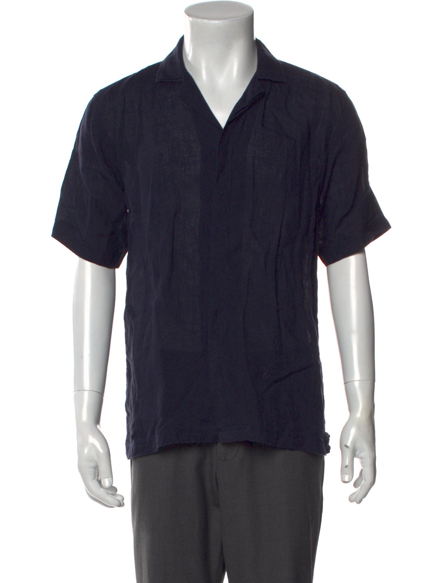 Orlebar Brown Linen Short Sleeve Shirt