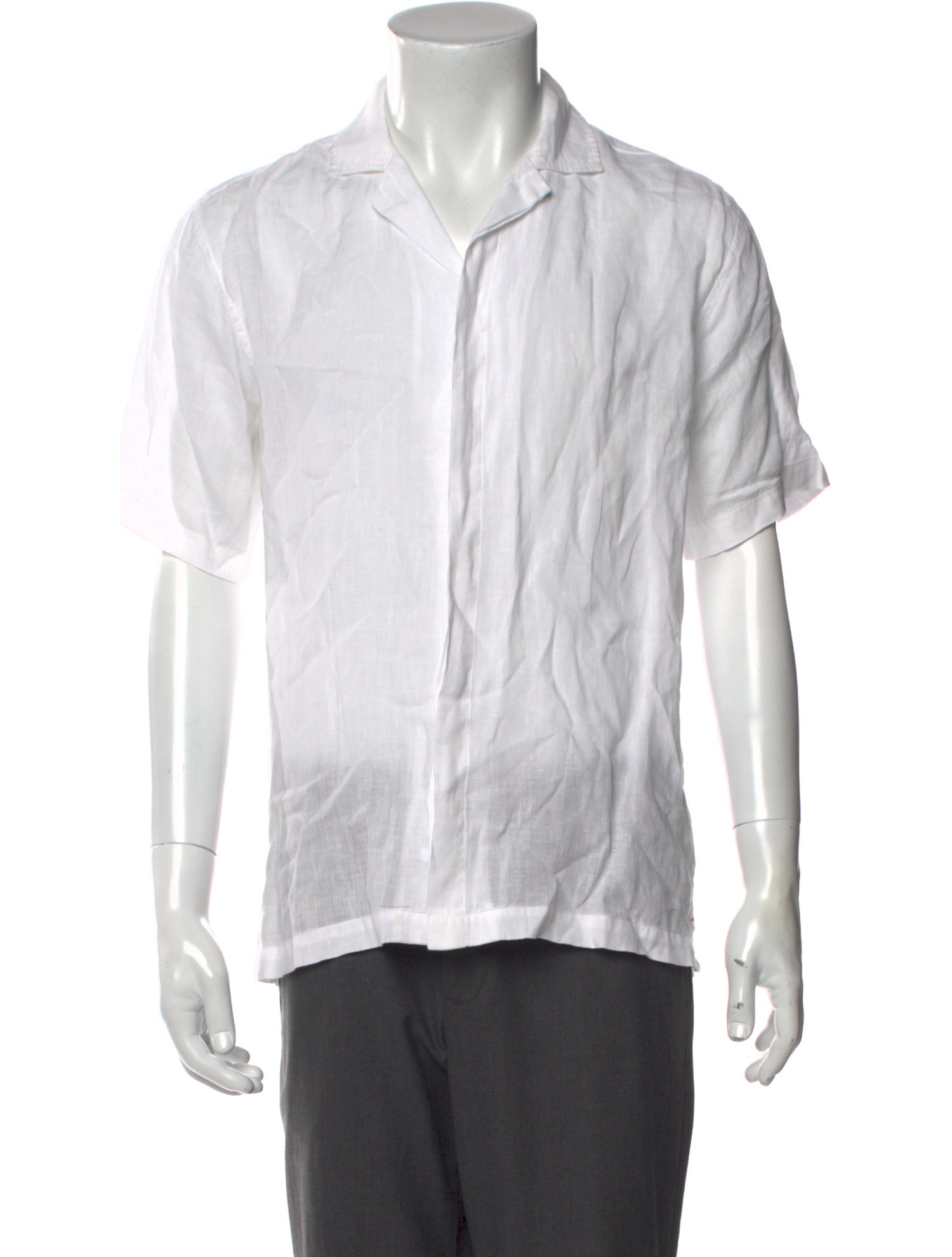 Orlebar Brown Linen Short Sleeve Shirt