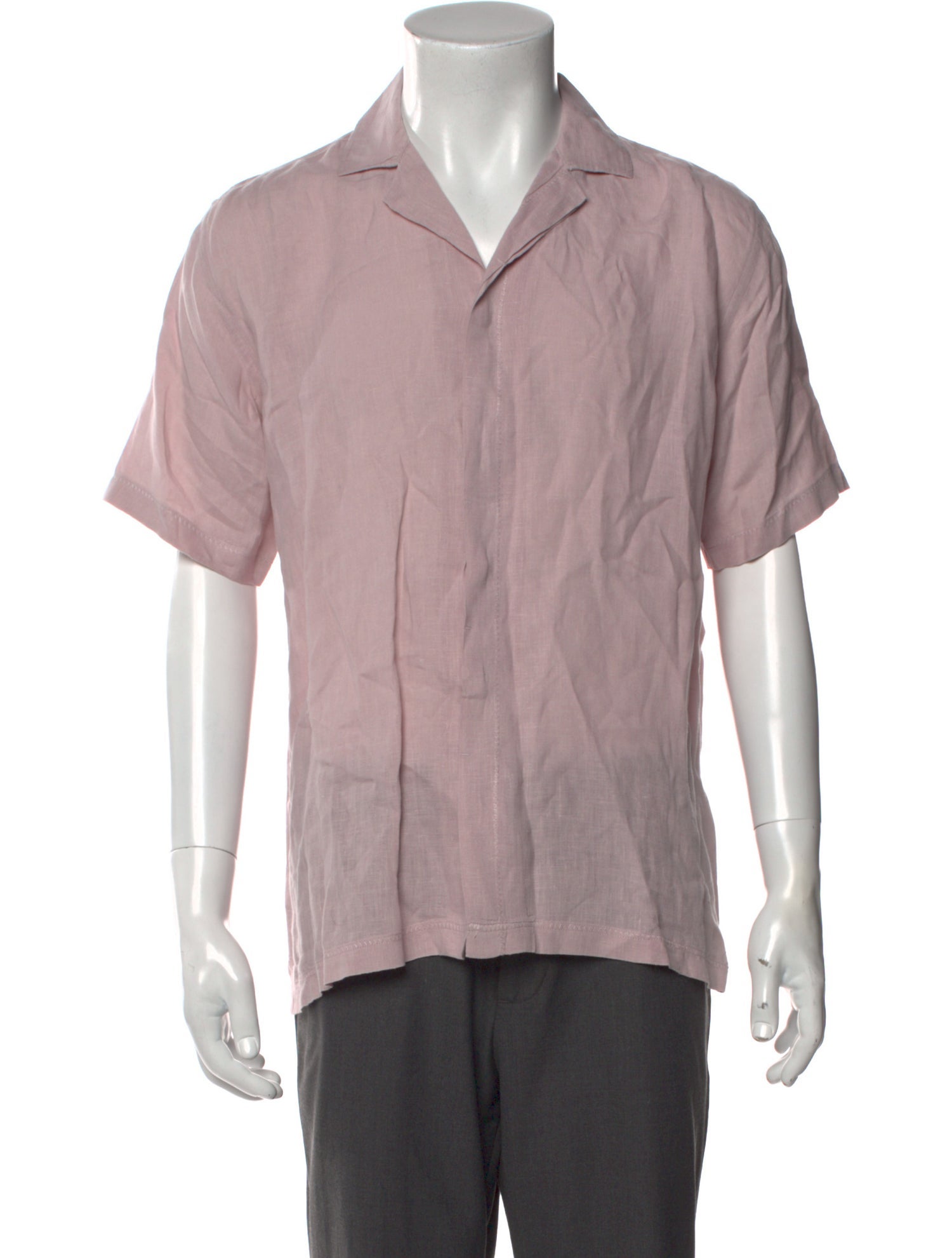 Orlebar Brown Linen Short Sleeve Shirt