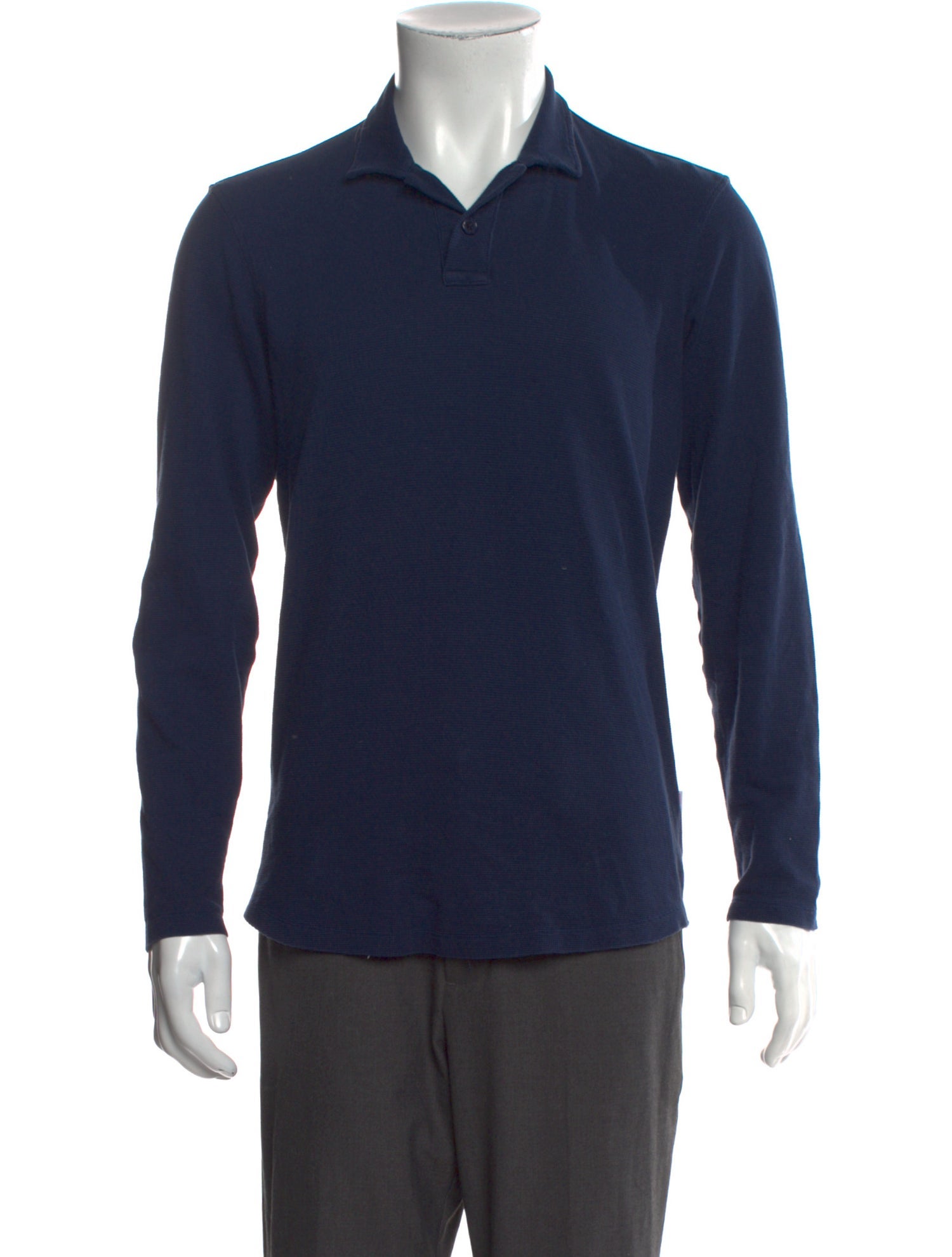 Orlebar Brown Collar Long Sleeve Polo Shirt