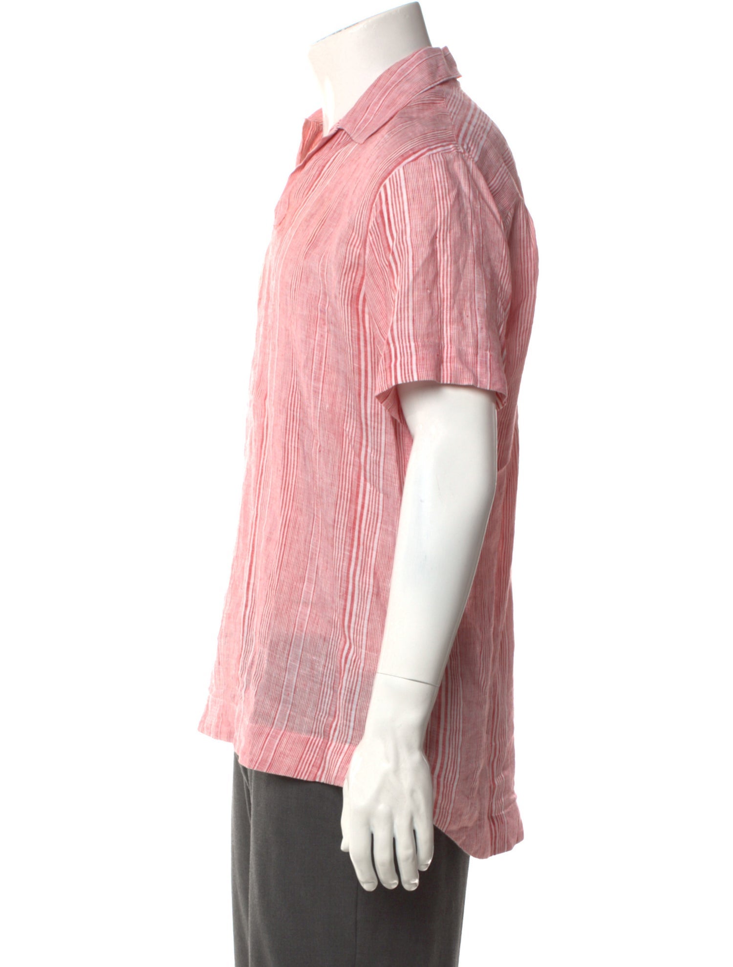 Orlebar Brown Linen Striped Shirt