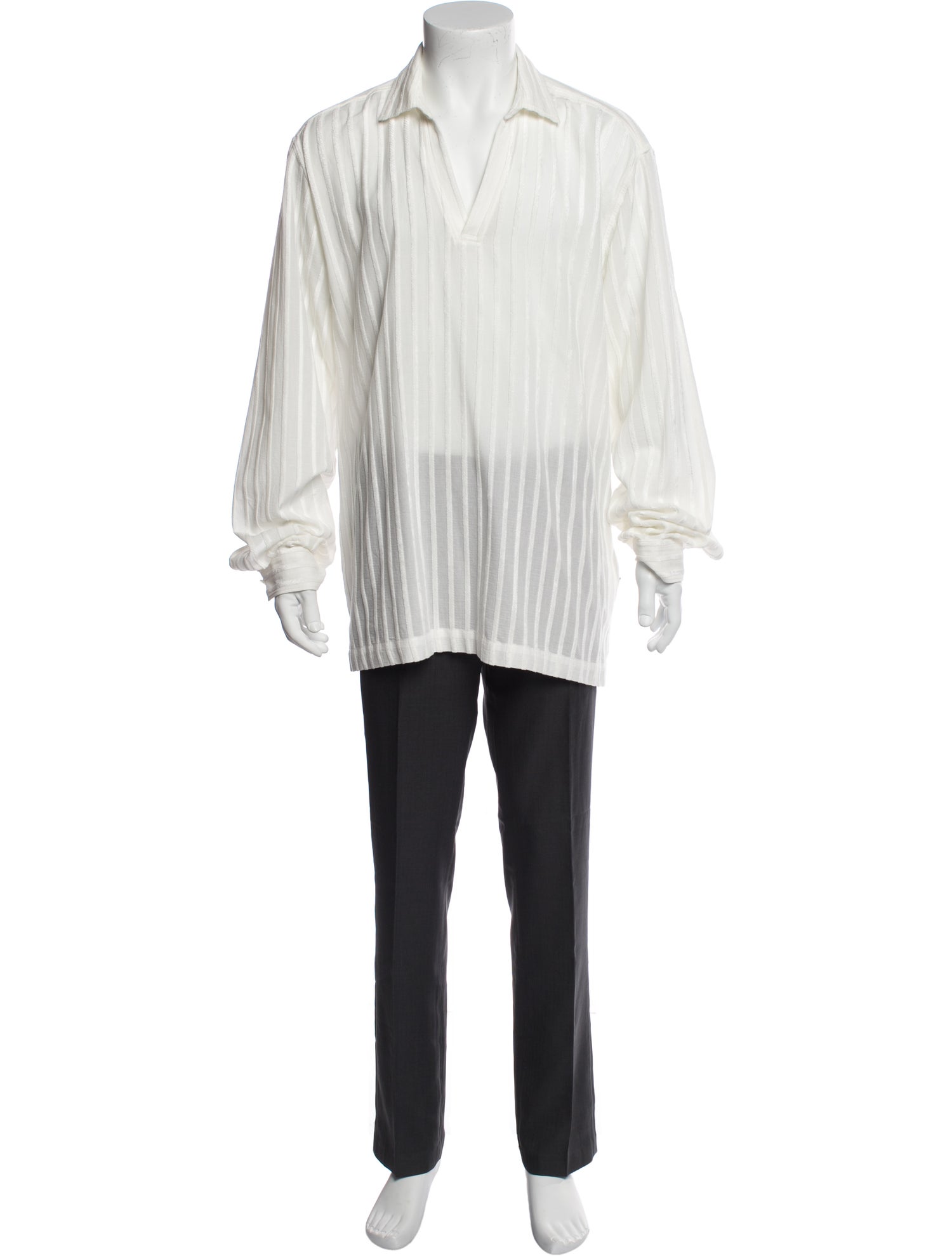 Orlebar Brown Striped Long Sleeve Shirt