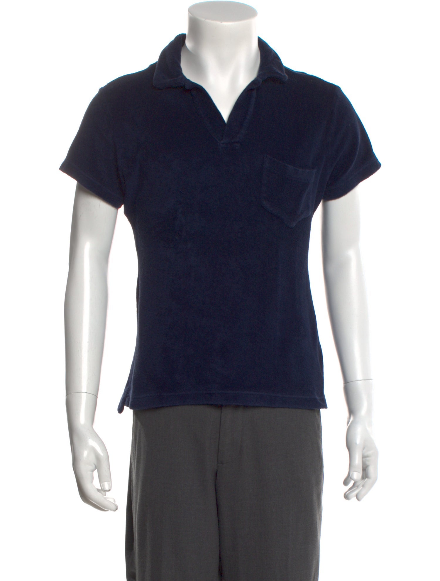 Orlebar Brown Collar Short Sleeve Polo Shirt