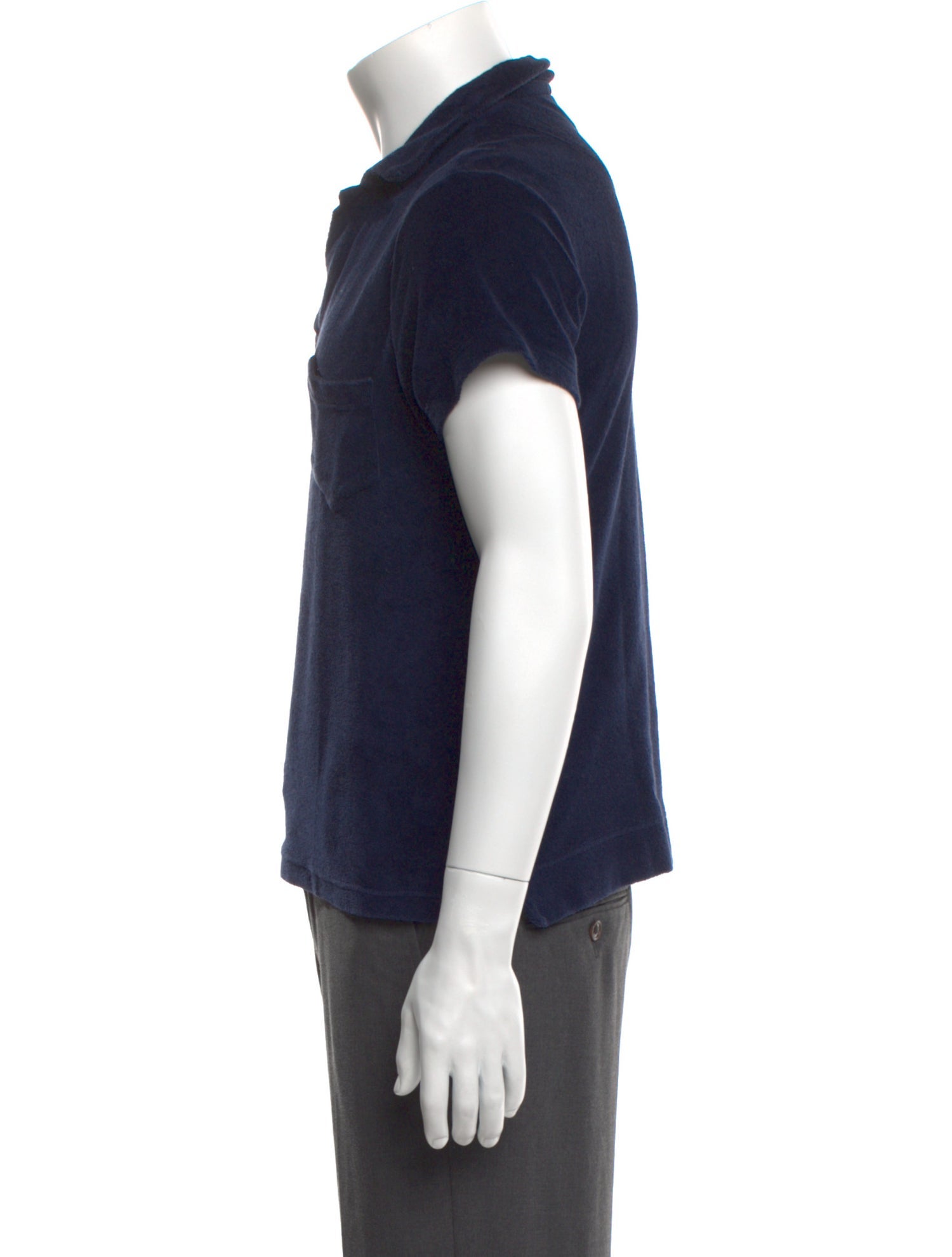 Orlebar Brown Collar Short Sleeve Polo Shirt