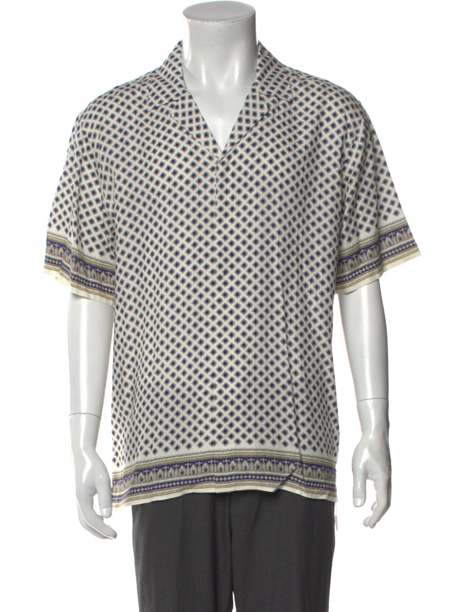 Orlebar Brown Printed Short Sleeve Shirt w/ Tags