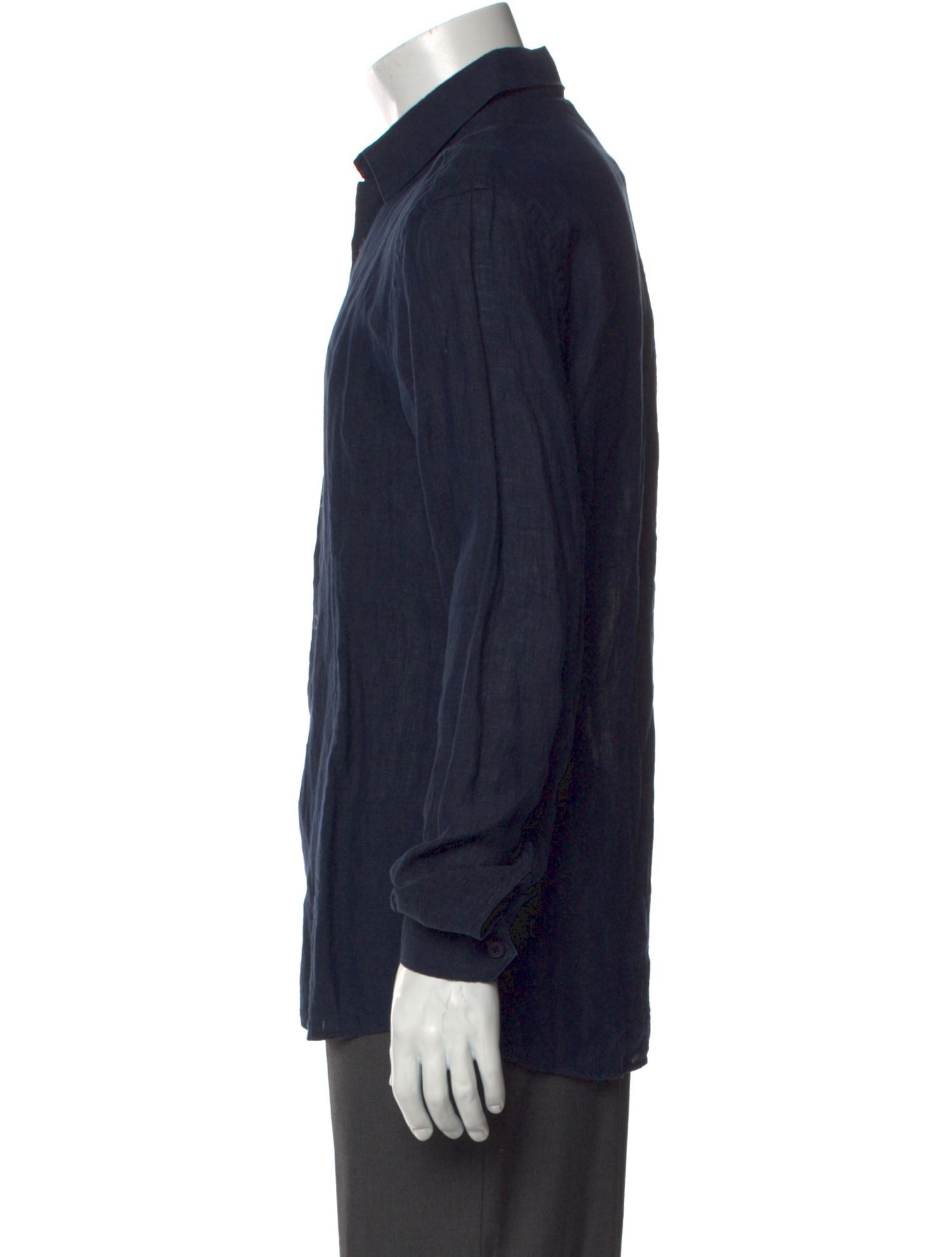 Orlebar Brown Linen Long Sleeve Dress Shirt w/ Tags