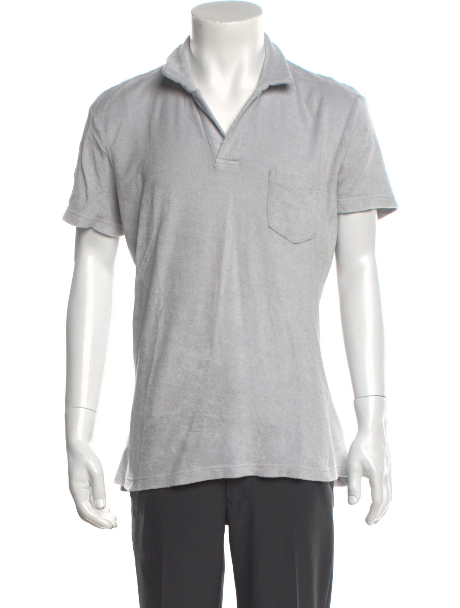 Orlebar Brown V-Neck Short Sleeve Polo Shirt