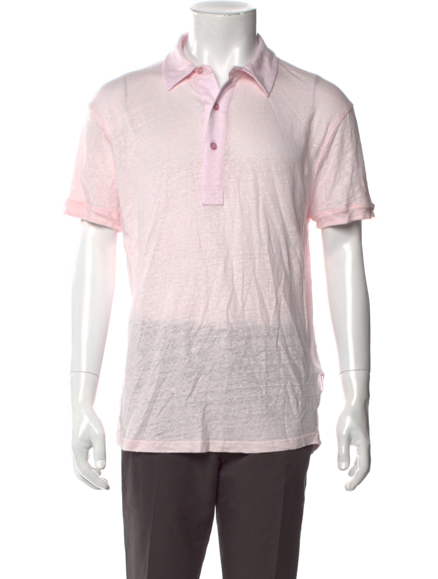 Orlebar Brown Linen Collar Polo Shirt