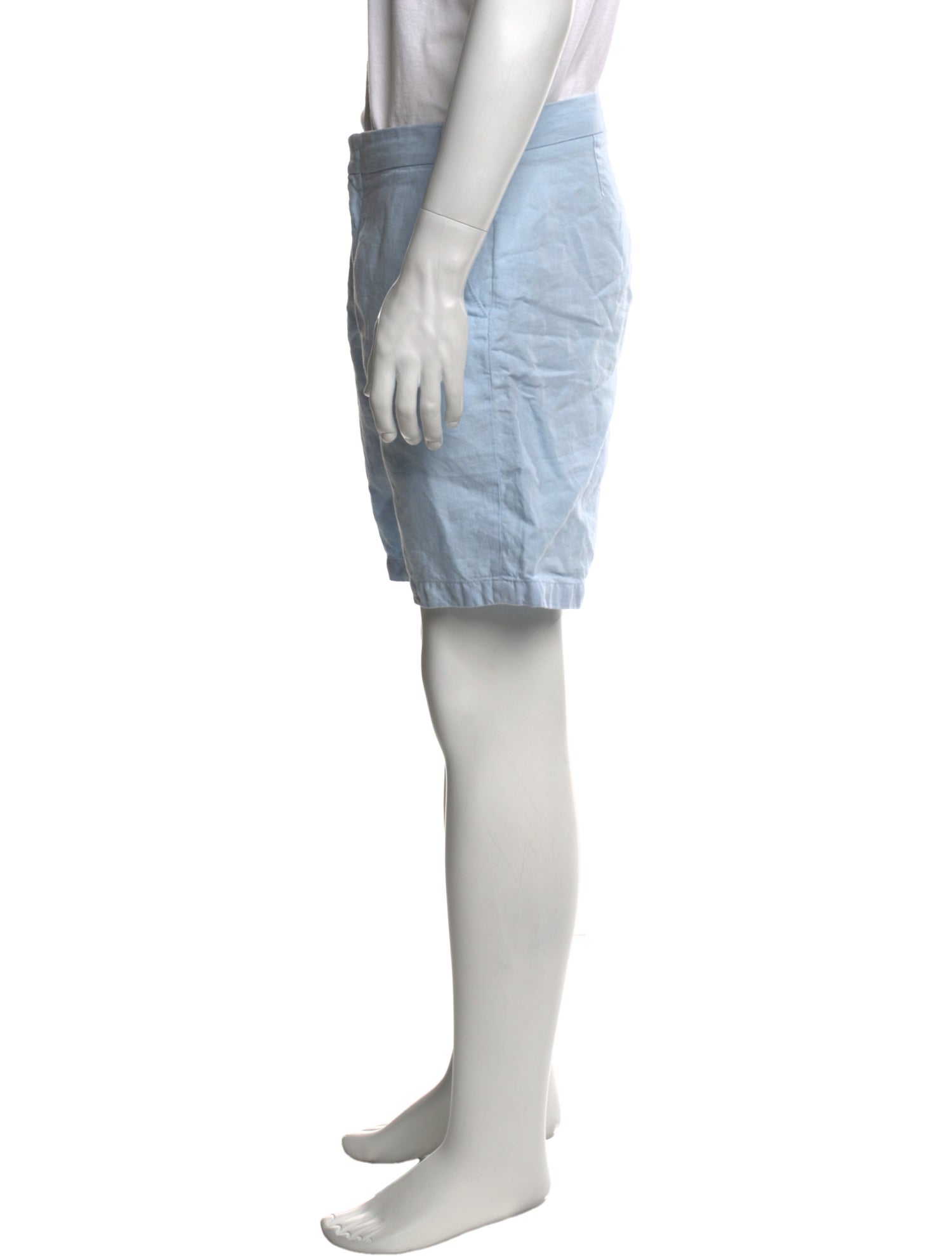 Orlebar Brown Linen Flat Front Shorts