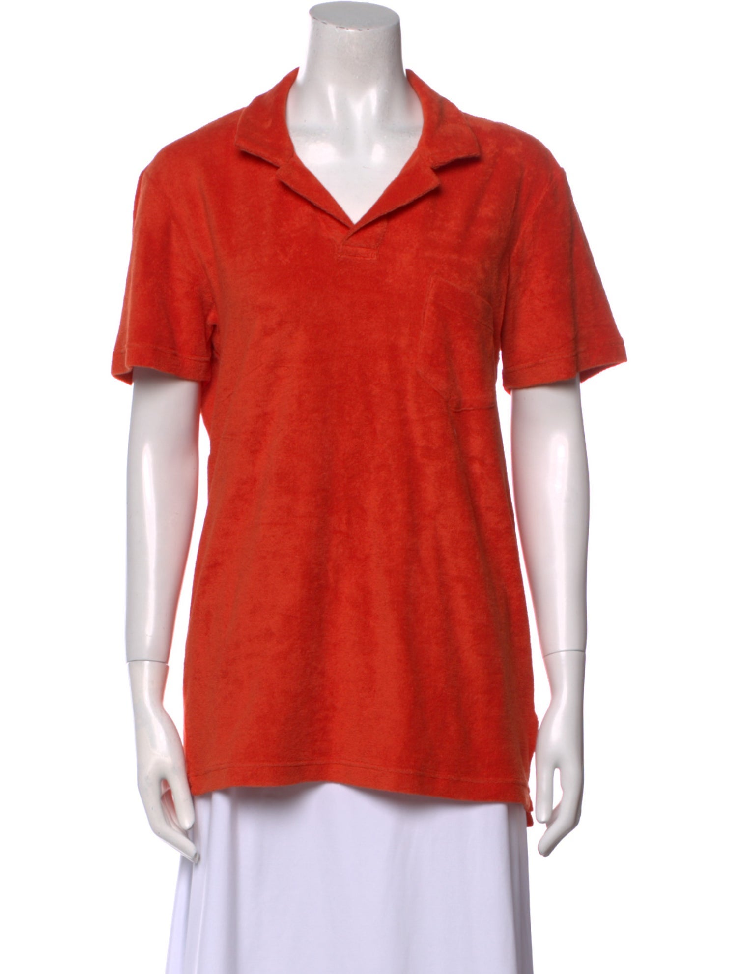 Orlebar Brown V-Neck Short Sleeve Polo w/ Tags