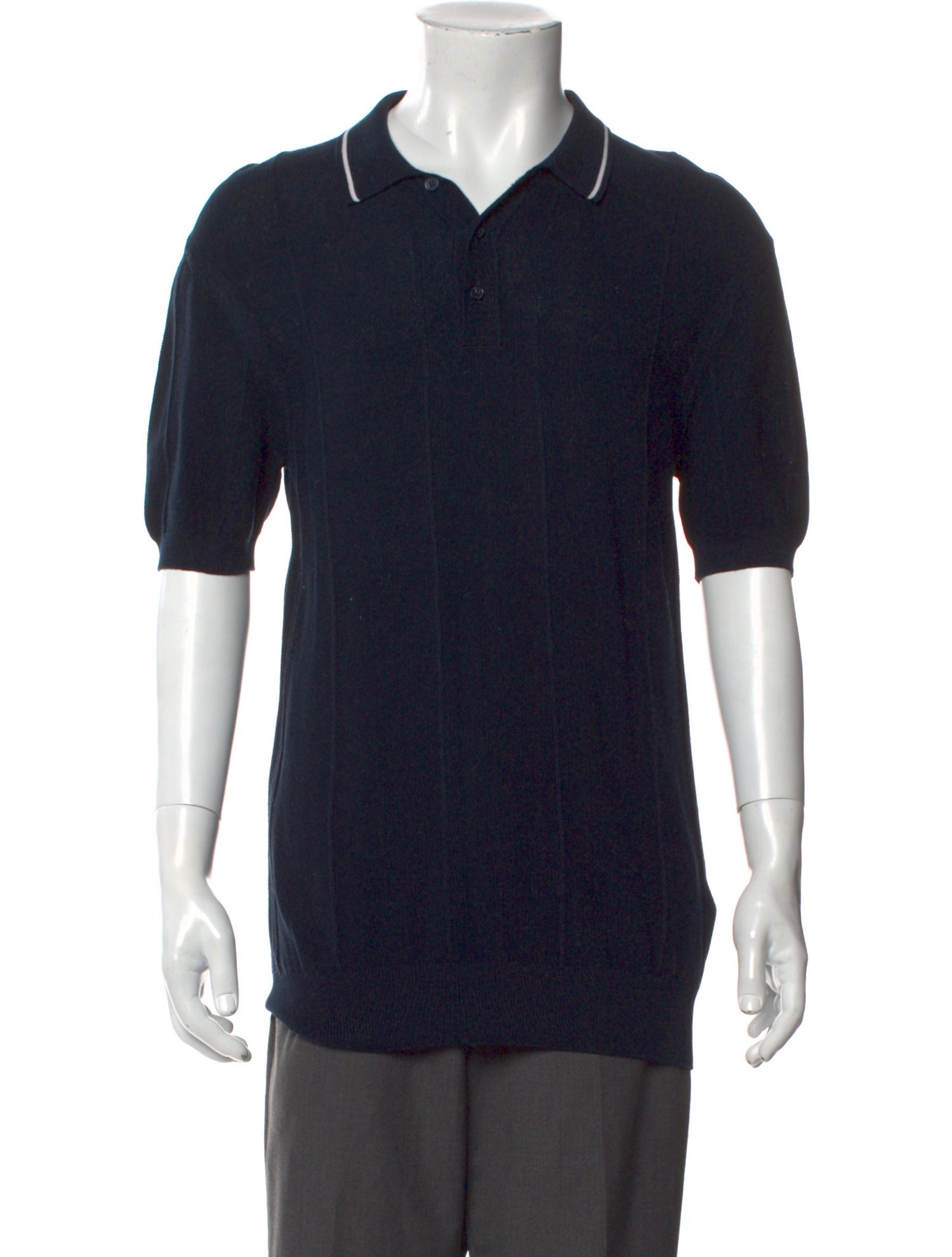 Orlebar Brown Collar Short Sleeve Polo Shirt