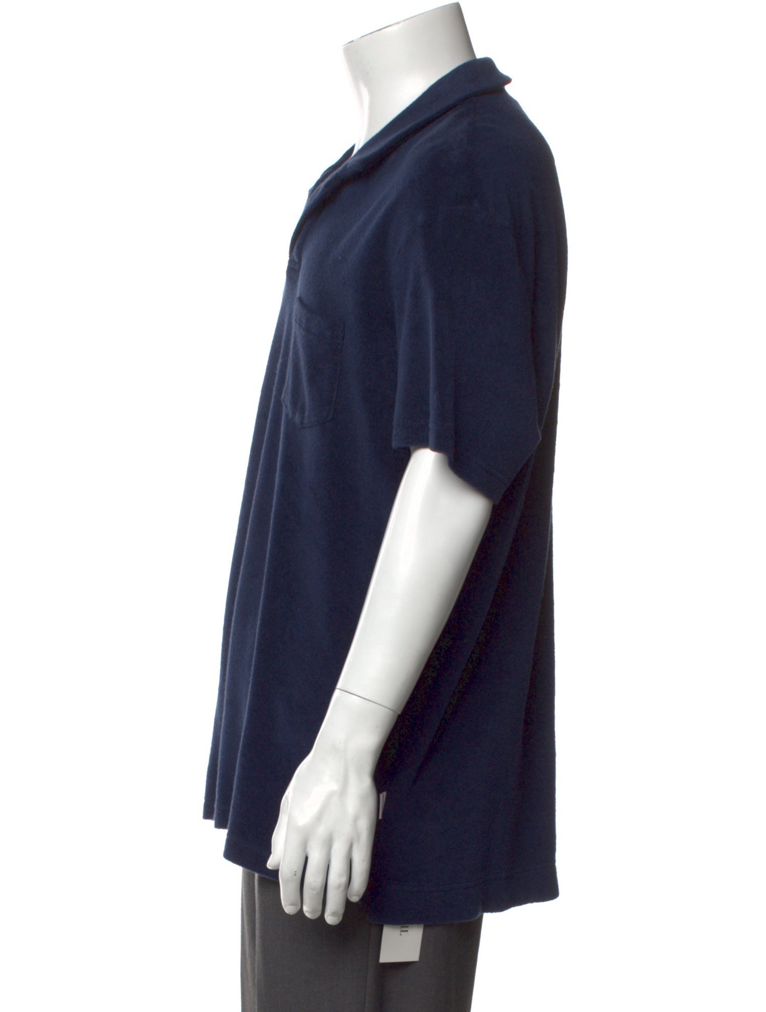 Orlebar Brown V-Neck Short Sleeve Polo Shirt