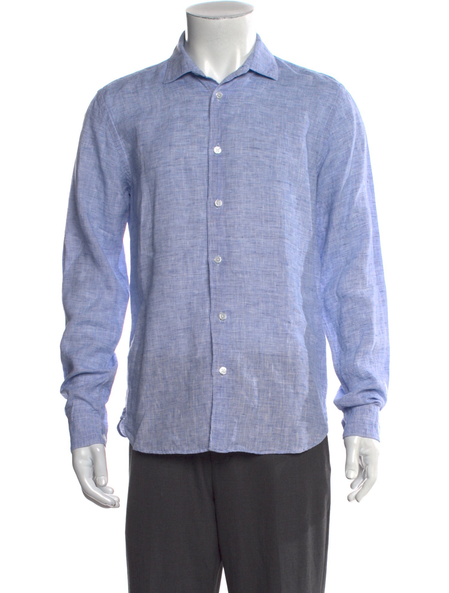 Orlebar Brown Linen Long Sleeve Shirt