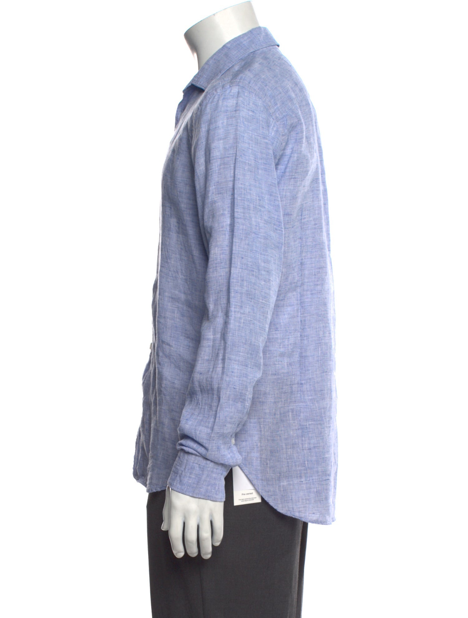 Orlebar Brown Linen Long Sleeve Shirt