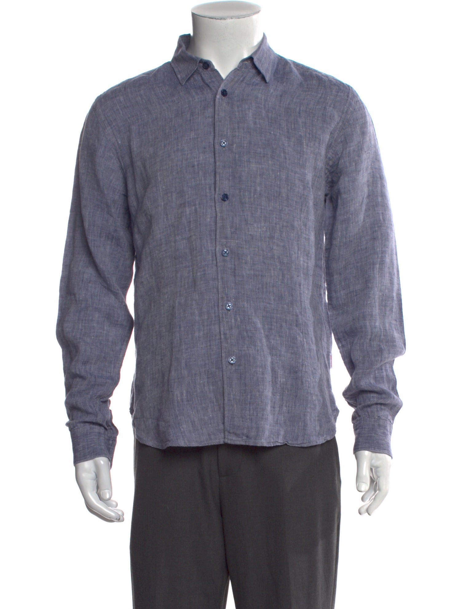 Orlebar Brown Linen Long Sleeve Shirt