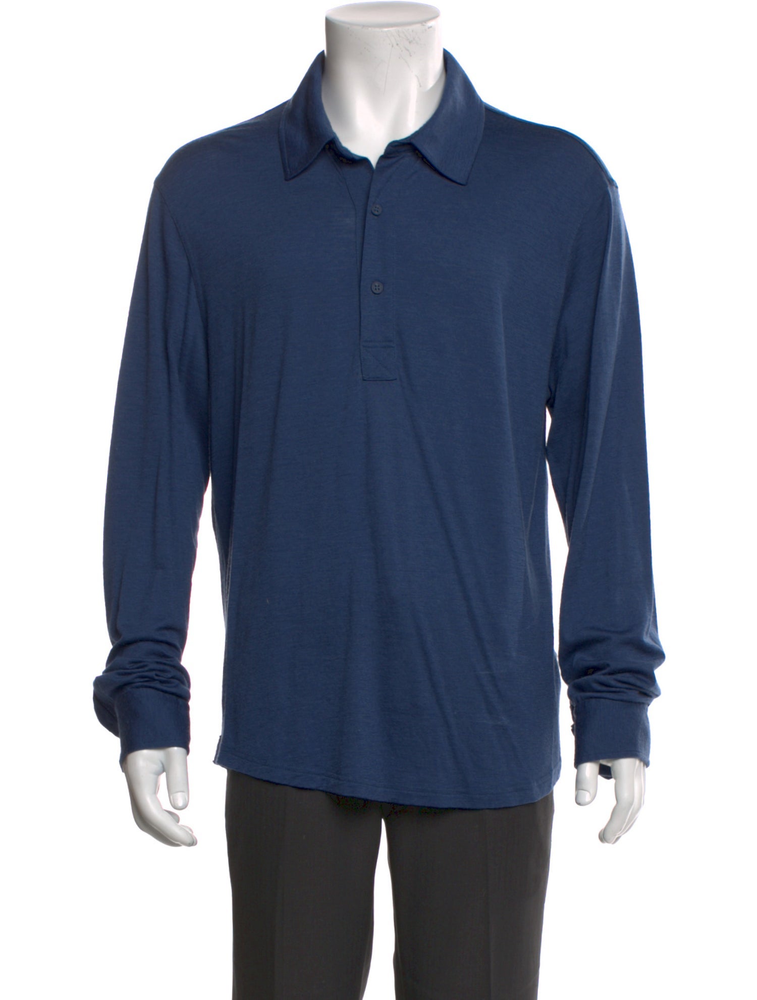 Orlebar Brown Merino Wool Long Sleeve Shirt