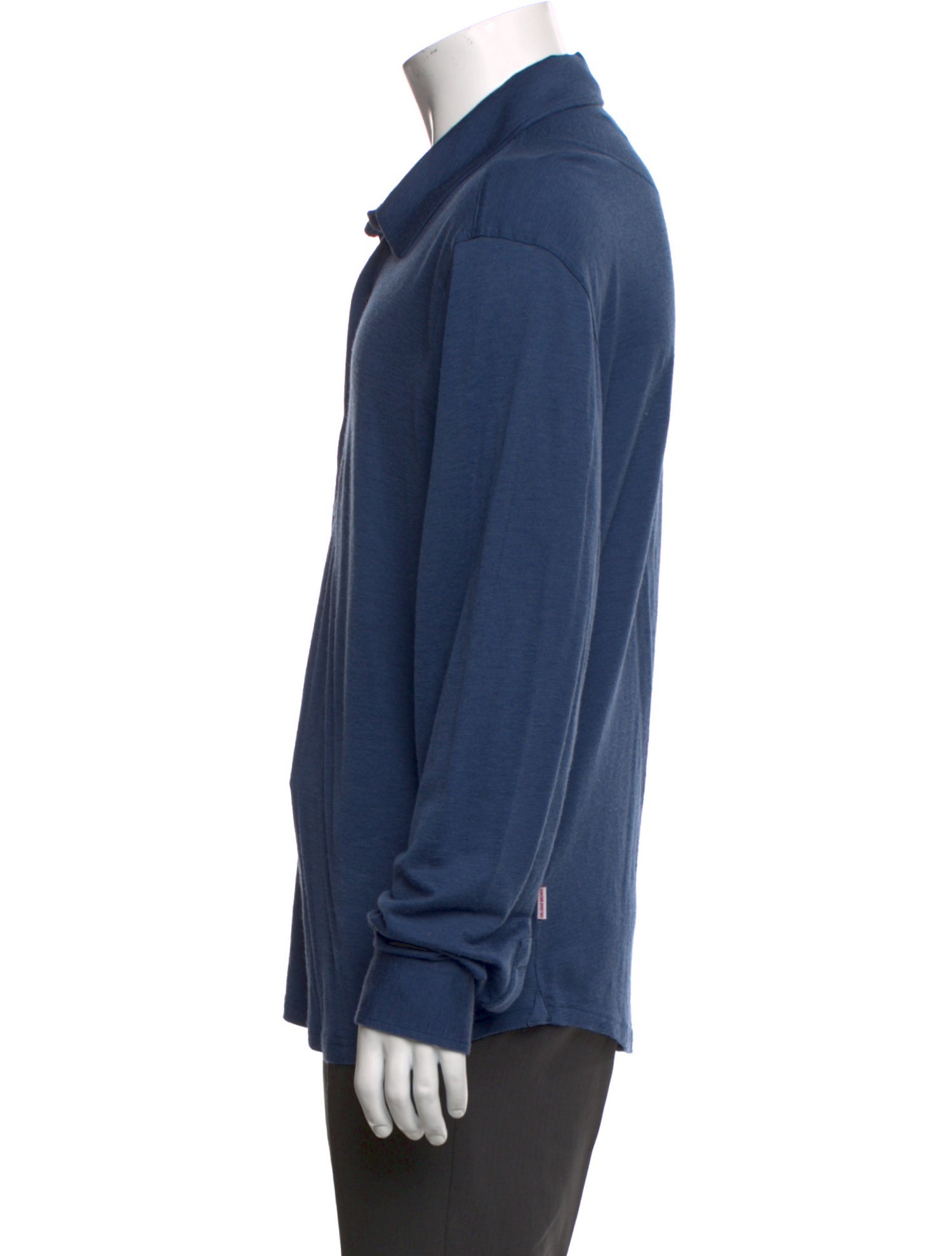 Orlebar Brown Merino Wool Long Sleeve Shirt