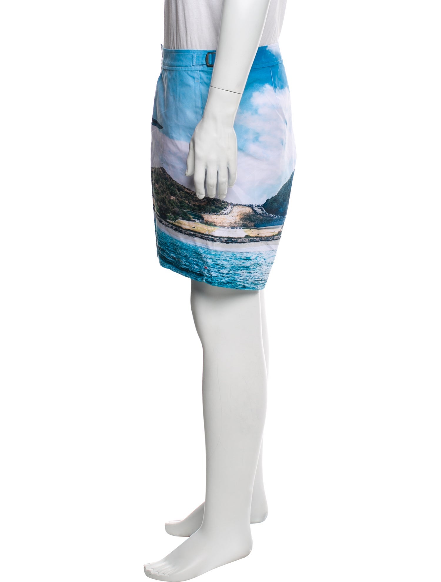 Orlebar Brown Printed Swim Trunks w/ Tags