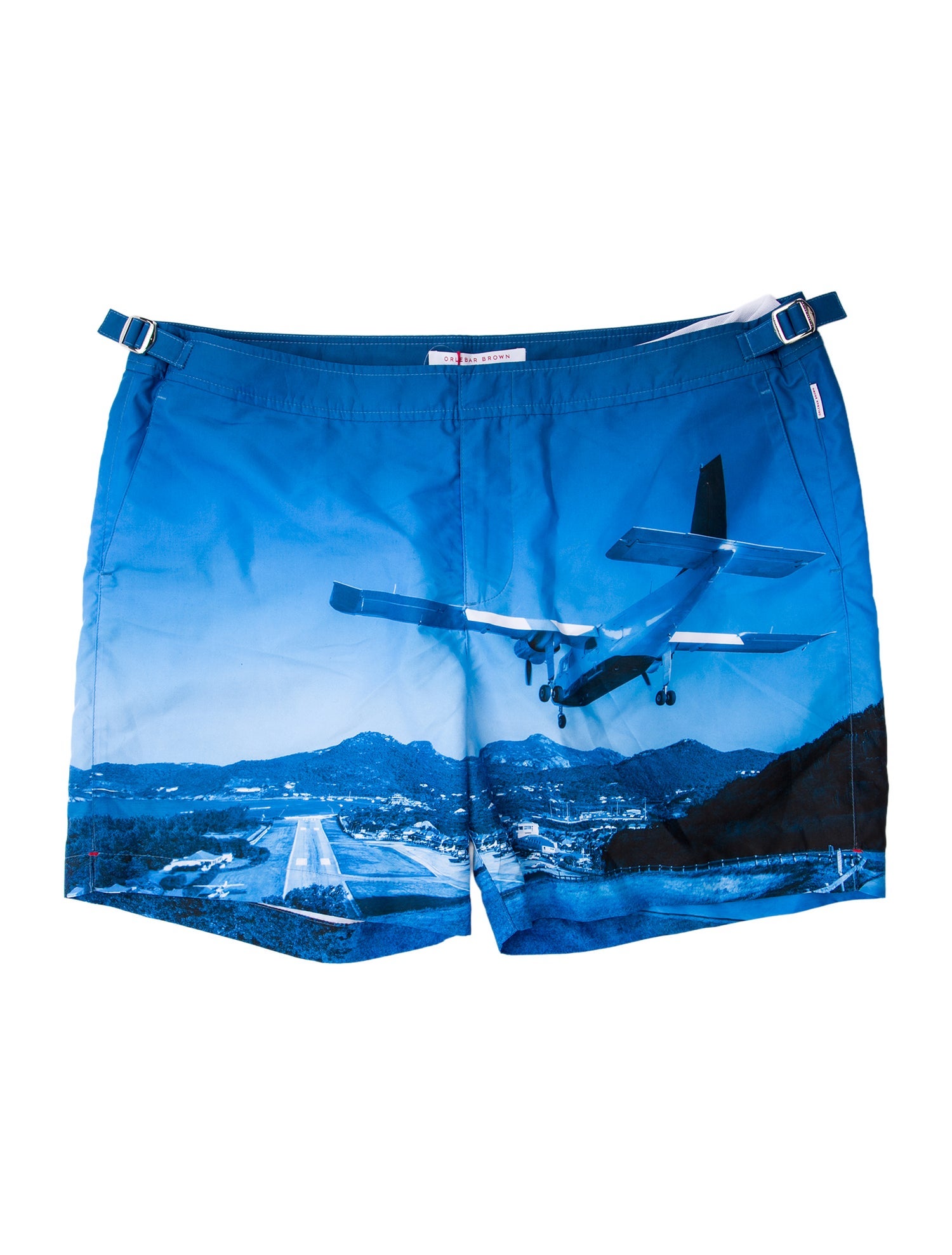 Orlebar Brown Printed Swim Trunks w/ Tags